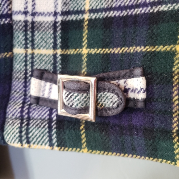 Gloverall Wool Plaid Tartan Coat - Picture 8 of 14